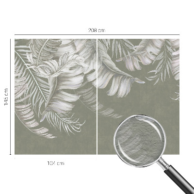 Hoogwaardig fotobehang Tere bladeren