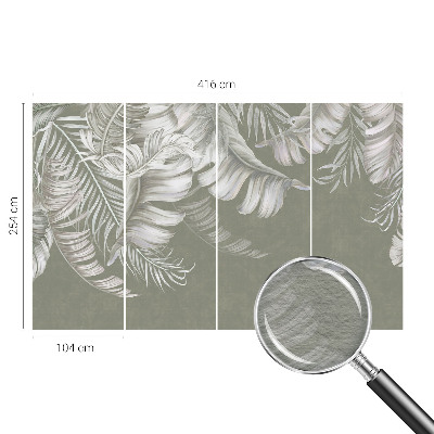 Hoogwaardig fotobehang Tere bladeren