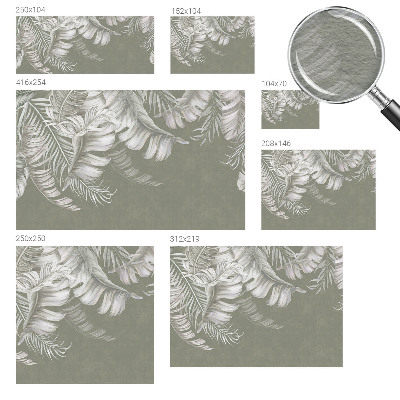 Hoogwaardig fotobehang Tere bladeren