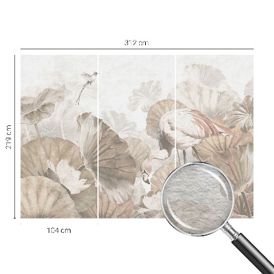 Sfeervol fotobehang Elegante natuur