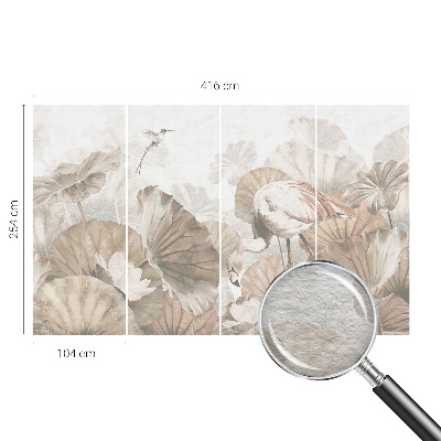 Sfeervol fotobehang Elegante natuur