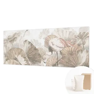 Sfeervol fotobehang met een elegante natuurrijke print