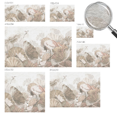 Sfeervol fotobehang Elegante natuur