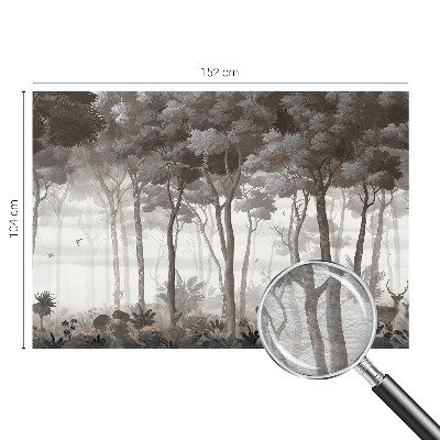 Kwalitatief fotobehang Bosmagie