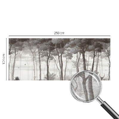 Kwalitatief fotobehang Bosmagie