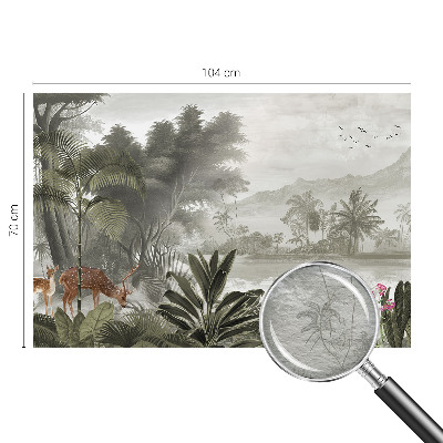 Vlies fotobehang Tropische oase