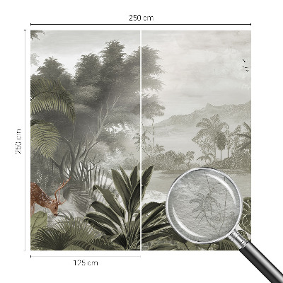 Vlies fotobehang Tropische oase