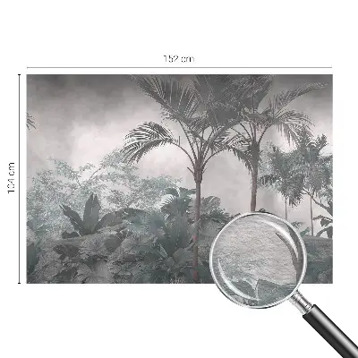 Fotobehang vliesbehang met een exotische natuurscène