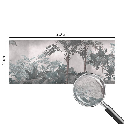 Fotobehang vliesbehang met een exotische natuurscène
