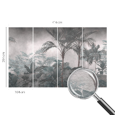 Fotobehang vliesbehang Exotische natuur