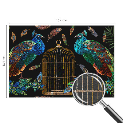 Hoogwaardig fotobehang afbeelding van een pauw