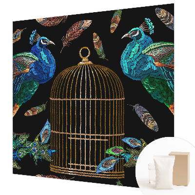 Hoogwaardig fotobehang afbeelding van een pauw