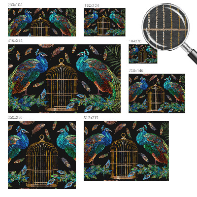 Hoogwaardig fotobehang afbeelding van een pauw