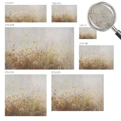 Kwalitatief fotobehang met het motief 'Harmonie van de weide'