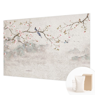 Fotobehang vliesbehang met een oosters landschap