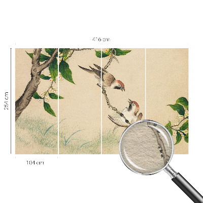 Vliesbehang fotobehang Klassiek duo