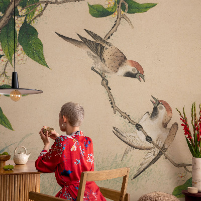 Vliesbehang fotobehang Klassiek duo