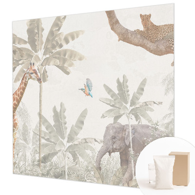 Vlies fotobehang op maat Tropische oase