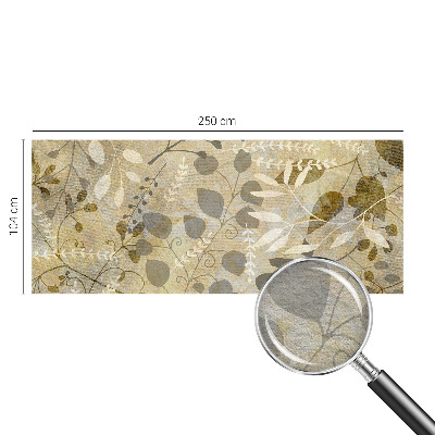 Muur behang Takbladeren