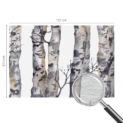 Behang met print Esdoornbos