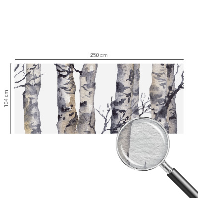 Behang met print Esdoornbos