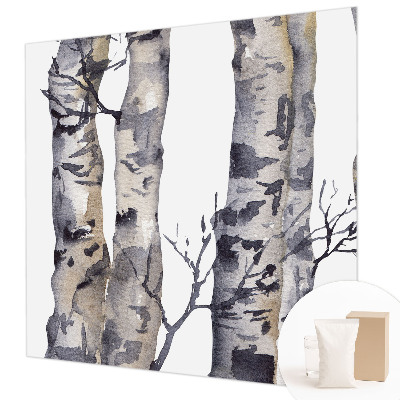 Behang met print Esdoornbos