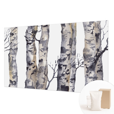 Behang met print Esdoornbos