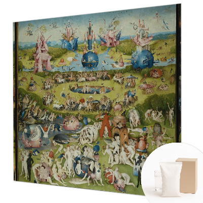 Naadloos fotobehang De geheime tuin