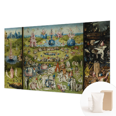 Naadloos fotobehang De geheime tuin