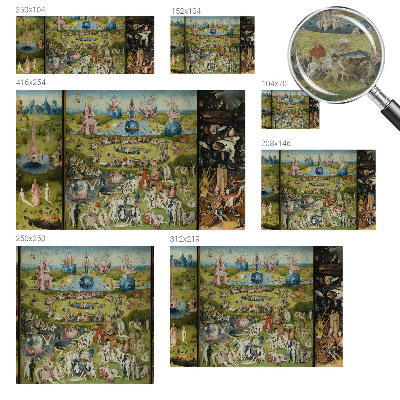 Naadloos fotobehang De geheime tuin