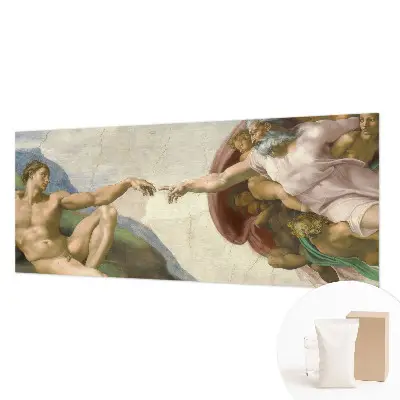 Fotobehang woonkamer met een ontwerp met spiritueel contact