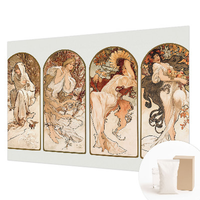 Fotobehang slaapkamer Poriën van vrouwen