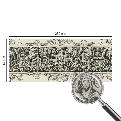 Fotobehang voor slaapkamer met mythologische motieven