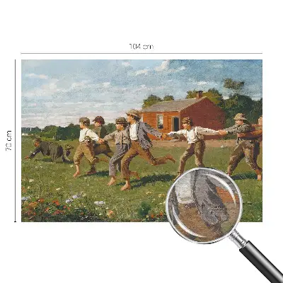 Fotobehang voor de woonkamer met een vrolijk en speels ontwerp