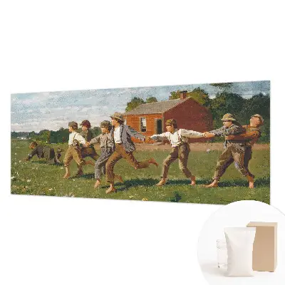 Fotobehang voor de woonkamer met een vrolijk en speels ontwerp