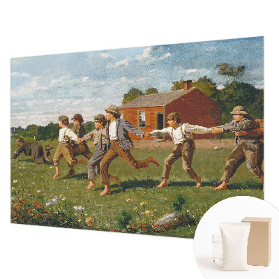 Fotobehang voor de woonkamer Vrolijk plezier