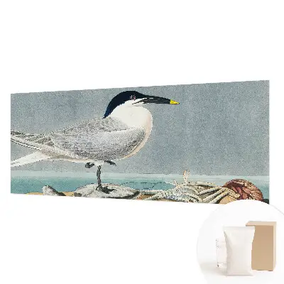 Uniek fotobehang met een ornithologisch elegant ontwerp