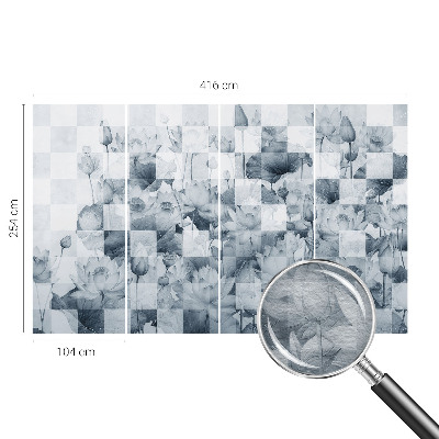 Luxe fotobehang Lotusbloemen