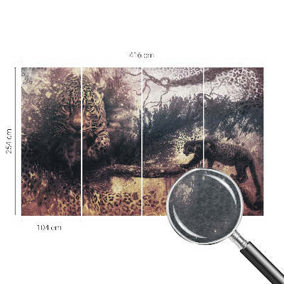 Hoogwaardig fotobehang Bosthema