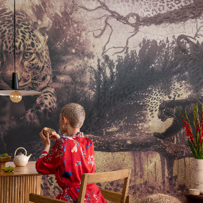 Hoogwaardig fotobehang Bosthema