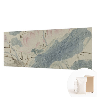 Vliesbehang fotobehang Lotusbladeren