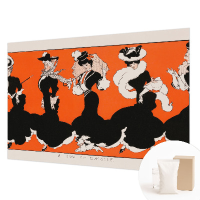 Fotobehang vliesbehang voor dameskleding