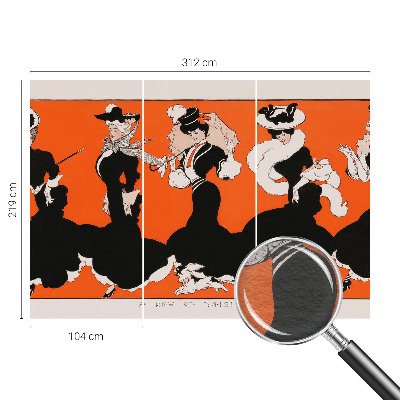 Fotobehang vliesbehang Dameskleding