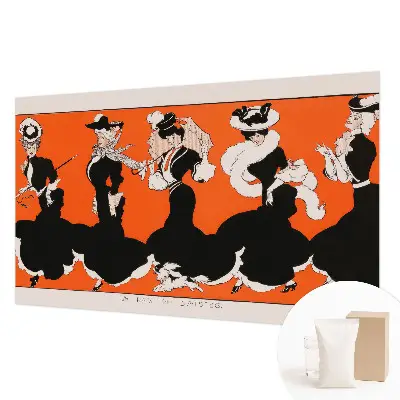 Fotobehang vliesbehang voor dameskleding