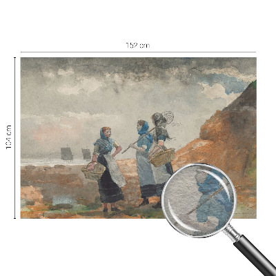 Fotobehang vlies Een serene kust