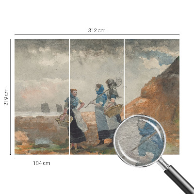 Fotobehang vlies Een serene kust