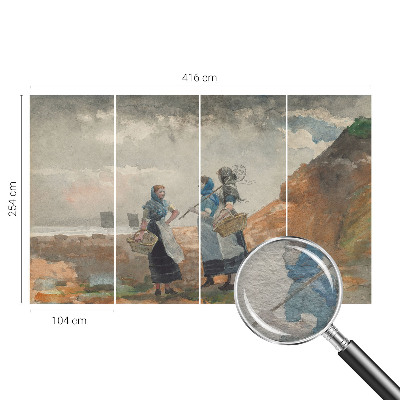 Fotobehang vlies Een serene kust