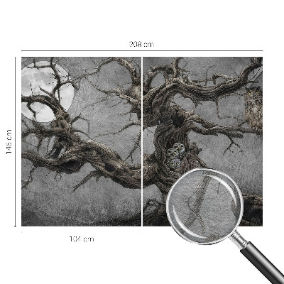 Fotobehang Mysterieuze uil