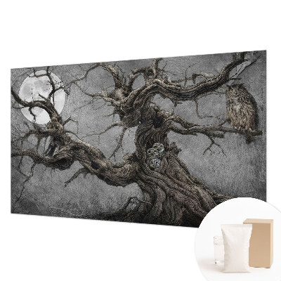 Fotobehang Mysterieuze uil