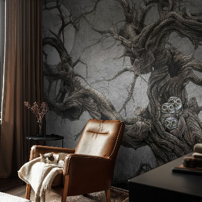 Fotobehang Mysterieuze uil